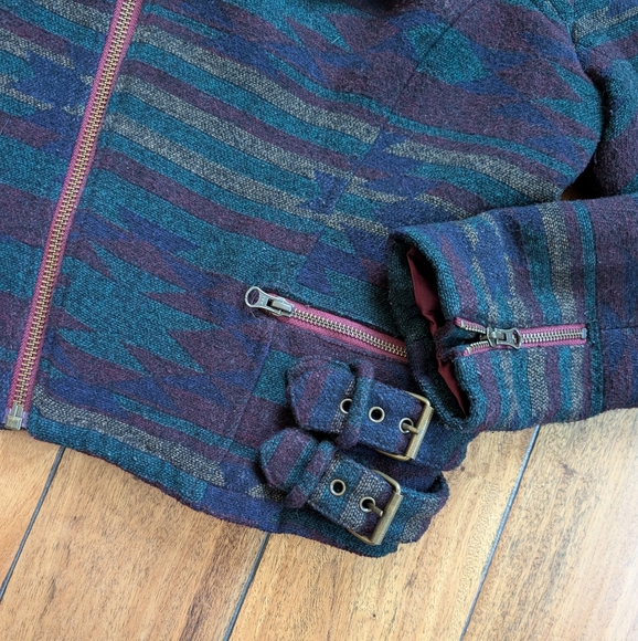 Bob Timberlake Navajo Moto Jacket (L) - Picture 3 of 7